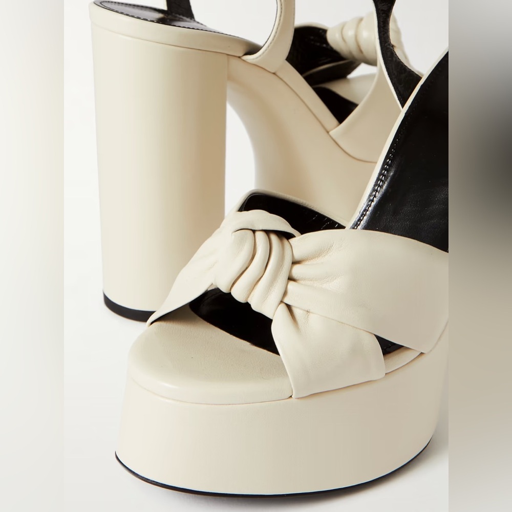 YSL Bianca Platform Sandals Size 10 #9